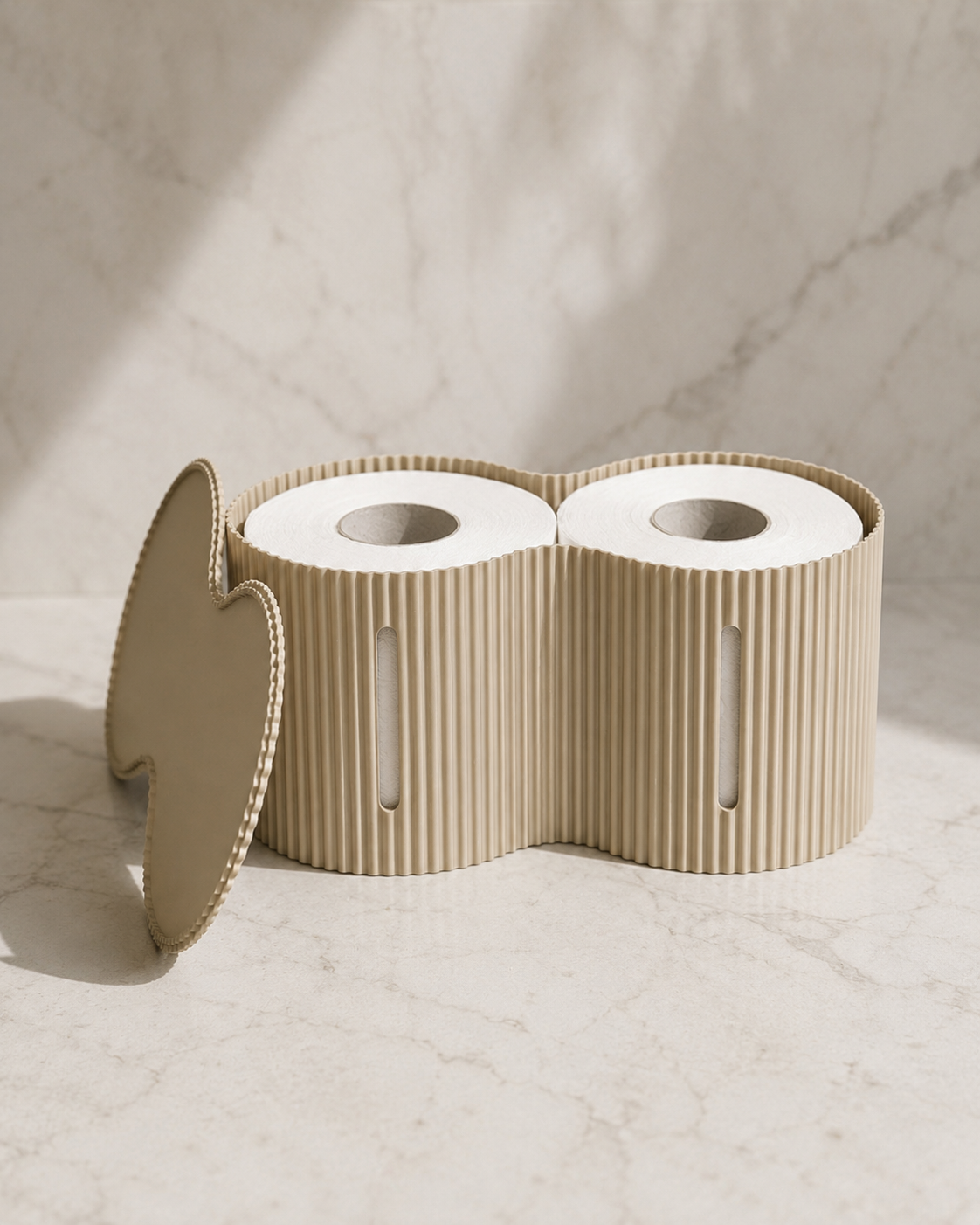 Porta Papel Higiênico Duplo